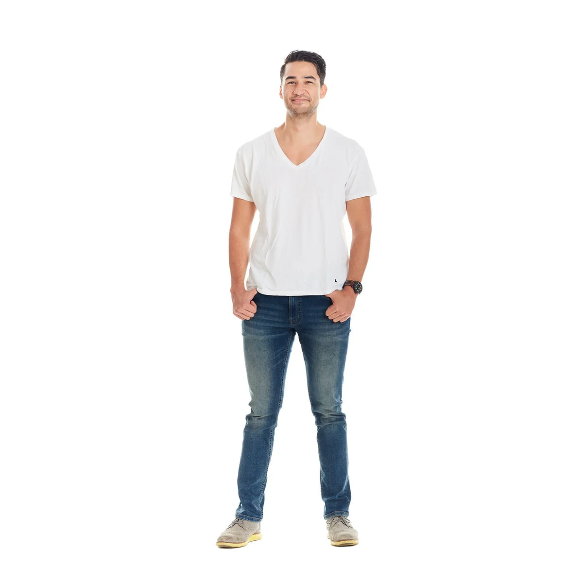 [COMPRE 1 LEVE 2] Calça Jeans - Slim Confort™ + Camisa branca